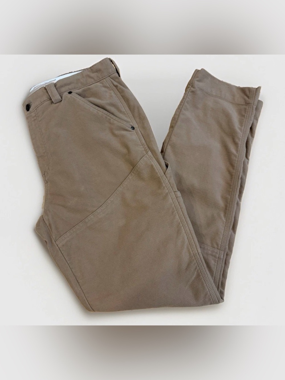 Brooks Brothers Carpenter Pants Double Knee Size 36x34 Soft Chinos Cargo